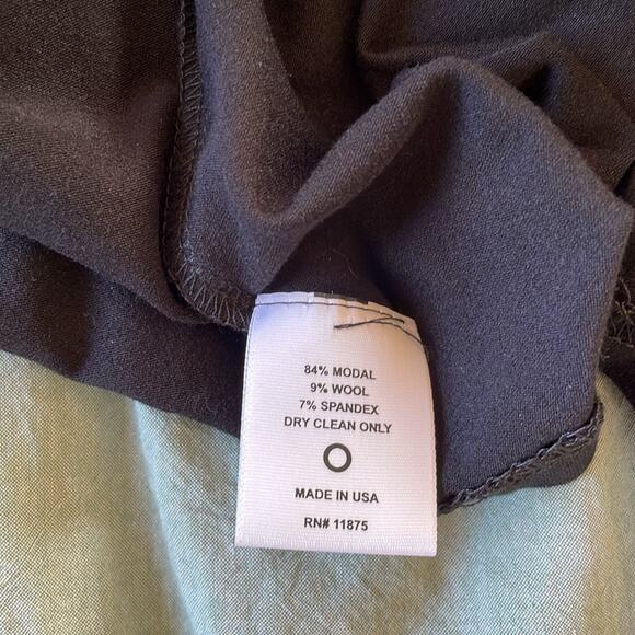 NWT house of dereon pleated black halter tie neck dress - Picture 6 of 6